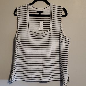 Women's striped tank